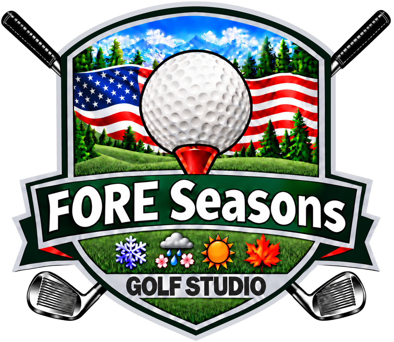 FORE Seasons Golf Studio logo