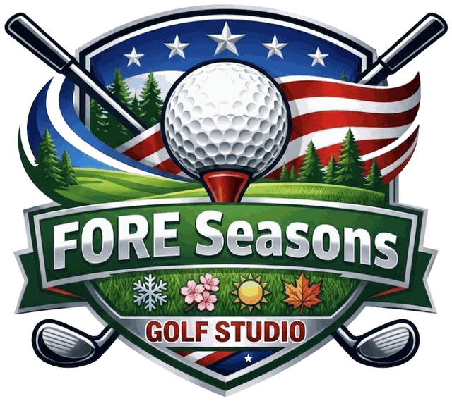 FORE Seasons Golf Studio — 24/7 indoor golf simulator with commercial-grade launch monitors, Forked River NJ